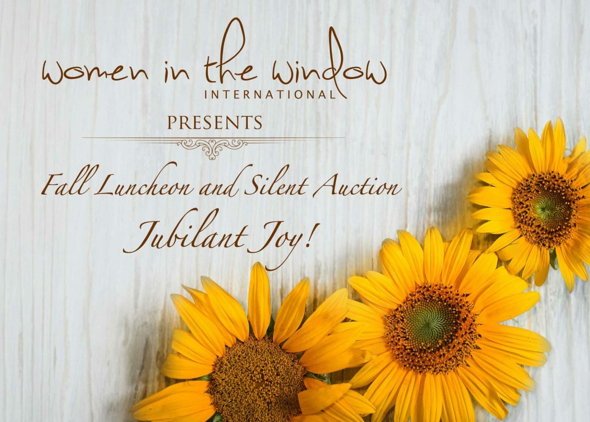 Fall Luncheon & Silent Auction