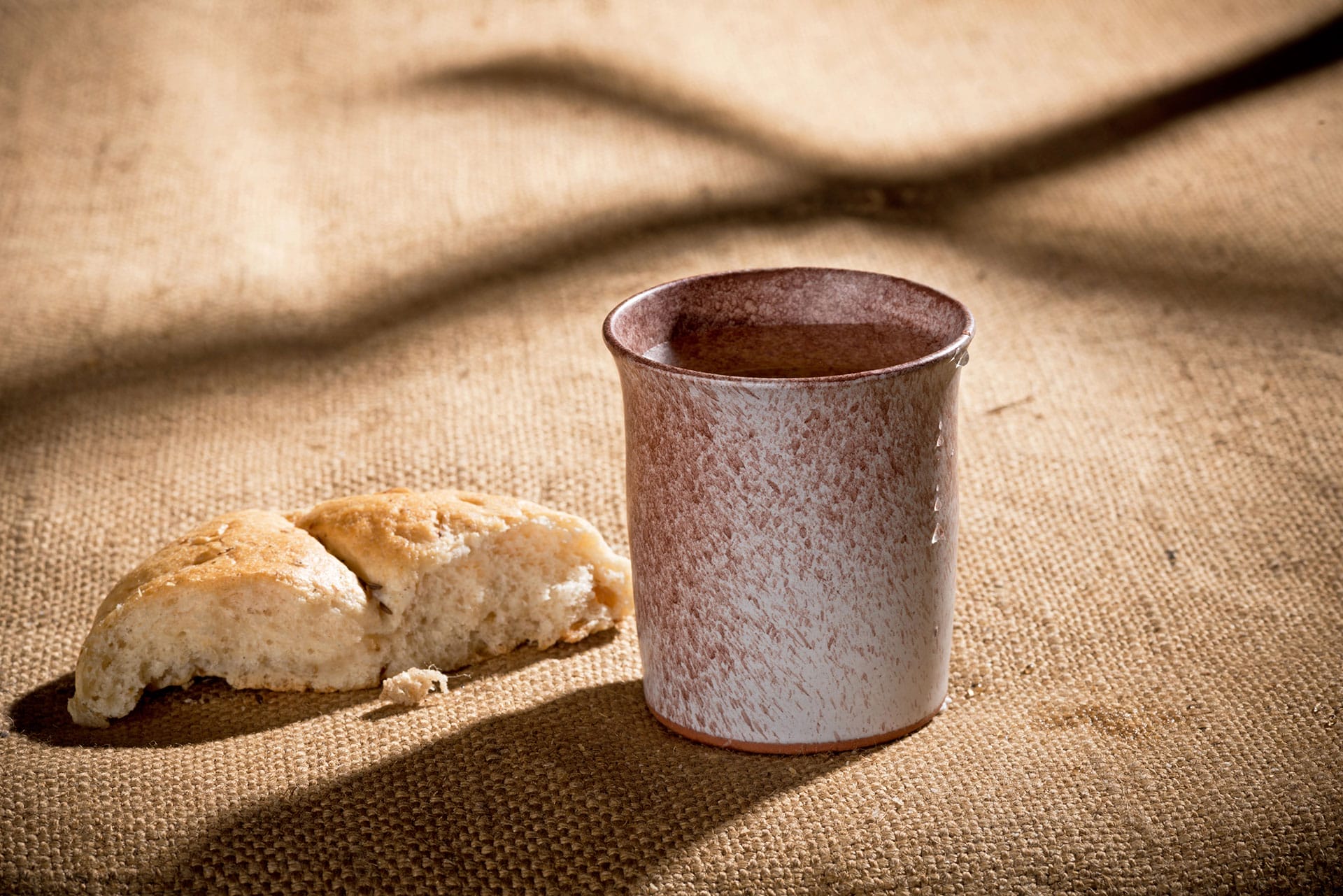 bread and cup